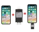 Флешка 32gb 3в1 для Windows 7/8/10/11/Linux/iPhone 6-12/Android MicroUSB (black) - изображение 2
