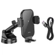 Держатель HOCO Journey wireless fast charging car holder HW5 (center console) 4756589 - изображение 8