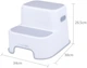 Щаблі для дитини у ванну FreeON White-Grey 4768438 - зображення 5