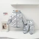 Куртка детская со штанами с тиснением Basic Kids Серебряный 140см 12740 - изображение 1