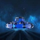 Игрушка для дітей Спиннер FLY Летающа тарелка, Летающий спиннер шар светящийся - зображення 5