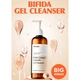Гель для вмивання з біфідо- та лактобактеріями Manyo Bifida Complex Ampoule Gel Cleanser 400 ml (8809567929722) - изображение 2