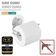 Держатель туалетной бумаги WENKO Static-Loc® Osimo, металл - изображение 2