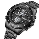 Часы наручные мужские SKMEI 1670BKWT BLACK-WHITE, Армейские часы противоударное - изображение 2