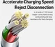 Кабель синхронізації зарядки 3 в 1 Baseus Data Cable USB для Micro+Lightning+Type-C 3 in 1 M+L+C 3.5A 1.5 м для пристроїв iOS Android (iPhone/Samsung/Xiaomi/Huawei/Meizu) White - зображення 7
