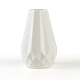Ваза для цветов MVM MY HOME декоративная 20.5 см Белая (DH-FLOWERS-07 WHITE) - изображение 1