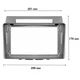 Переходная рамка Lesko 9" Toyota Corolla Verso 2004-2009 (7716) - изображение 3