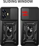Чехол Hide Shield для Realme C55 / RMX3710 бампер противоударный с подставкой Black - изображение 5