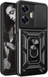 Чехол Hide Shield для Realme C55 / RMX3710 бампер противоударный с подставкой Black - изображение 10