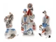 Статуетка порцелянова KYIV PORCELAIN Колядники 21 см 3 шт (91) - изображение 1