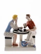 Статуетка порцелянова KYIV PORCELAIN У кафе 17 см (102) - зображення 1