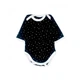 Бодик черный Little stars MISHKA 1082 Размер 86 - изображение 1