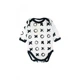 Бодик белый Hugs and kisses MISHKA 1230 Размер 56 - изображение 1