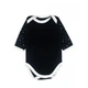 Бодик черный Little stars 02 MISHKA 1006 Размер 56 - изображение 1