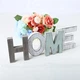 Буквы деревянные для создания надписи HOME, для дизайна интерьера - изображение 5