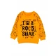 Свитшот горчичный Rock star MISHKA 1816 Размер 98 - изображение 1