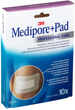 Перев'язувальна марля Medipore Pad Dressings 10 × 10 см 10 шт (8711428076363) - зображення 1