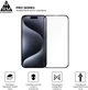 Захисне скло ArmorStandart Pro для смартфона Apple iPhone 15 Pro Black (ARM71484) - зображення 2