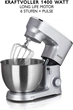 Миксер планетарный-тестомес Heinrich's HKM 8078 Silver 8.0 л - изображение 4