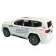 Машинка игрушка Toyota Land Cruiser 300 моделька металлическая коллекционная 15 см Белый (8187427) - изображение 3