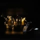Гірлянд 50 Led Copper на дроті Крапля роси від батарейок+USB Теплий білий 5 м (SH7710532) - зображення 2
