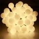 Гирлянда новогодняя светодиодная 10 шт 5 м WARM Bulbs Теплый белый (10SHT5MEDBALLSC20) FG22 - изображение 3