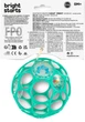 Игрушка-погремушка Bright Starts Oball Rattle Голубая (11486) - изображение 3