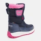 Детские зимние дутики сапоги для девочки Kangaroos K-PE Belle RTX 18937-000-4204 28 Dk Navy/Daisy Pink (4066539123661) - изображение 4