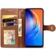 Шкіряний чохол книжка GETMAN Gallant (PU) для Samsung Galaxy A05s Коричневий - зображення 3