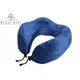 Дорожня подушка ортопедична для подорожей Royal Rest Memory Foam 27*25*12см Синя (RR-05) - зображення 5