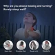 Ортопедическая подушка для сна с эффектом памяти Memory Foam 30*50см с Наволочкой из Бамбуковой ткани (RR-S2) - изображение 7