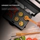 Гриль электрический Cecotec Rock&Grill Dark 1000 - изображение 6