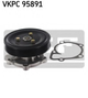 Водяний насос SKF VKPC 95891 Mitsubishi Lancer, Outlander, ASX; Dodge Caliber, Journey, Avenger; Fiat Freemont; Jeep Patriot, Compass (MK49); Chrysler SEBRING; Citroen C4 1201K4, 1300A083, 1300A082 - зображення 1