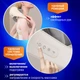 Электрический массажный для шеи спины и тела A-Plus Neck massager беспроводной, с инфракрасным нагревом - изображение 5