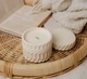 Аромасвічка ROMANTIC TEA SPA BEIGE 100% WOOD WAX 200g 42h Гранд Презент NAC 1084 - изображение 2