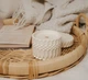 Аромасвічка ROMANTIC TEA SPA BEIGE 100% WOOD WAX 200g 42h Гранд Презент NAC 1084 - изображение 3