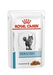 Влажный корм Royal Canin Skin & Coat при дерматозе и выпадении шерсти у кошек, 84шт*85 г - изображение 1