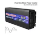 Інвертор 12 v на 220v 4000 ВАТ чистий синус, чиста синусоїда - зображення 5