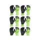 Защитные перчатки Milwaukee Hi-Vis Cut размер XL/10, 12 пар (4932492916) - изображение 1