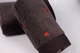 Рушник Hobby. Microcotton Lubow/Love темно-сірого кольору-50х90 - зображення 5