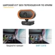 Веб-камера SWT C415 2K FullHD 1440P (2560х1440) микрофон с шумоподавлением для конференц связи Orange - изображение 4