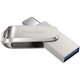 USB флеш накопитель SanDisk 32GB Ultra Dual Drive Luxe USB 3.2 + Type-C (SDDDC4-032G-G46) - изображение 2