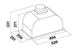 Кухонная вытяжка Falmec Gruppo Incasso Murano 50 White Glass 800 CGIW50.E10P6#ZZZF491F - изображение 3