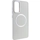 TPU чохол Bonbon Metal Style with MagSafe для Samsung Galaxy A25 5G Білий / White - зображення 1