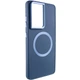 TPU чохол Bonbon Metal Style with MagSafe для Samsung Galaxy S21 Ultra Синій / Cosmos Blue - изображение 1