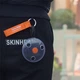 Сумка-шоппер складна в брелоку для покупок багаторазова Синя ( код: IBH047Z ) - зображення 12