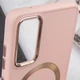 TPU чохол Bonbon Metal Style with MagSafe для Samsung Galaxy A25 5G Рожевий / Light Pink - зображення 5