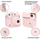 Комплект аксесуарів до Камери Моментального Друку Fujifilm Instax Mini 12 Blossom Pink / Рожевий - Чохол та Фотоальбом - изображение 8