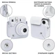 Комплект аксесуарів до Камери Моментального Друку Fujifilm Instax Mini 12 Clay White / Білий - Чохол та Фотоальбом - зображення 9