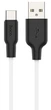 Кабель силіконовий Hoco X21 Plus Silicone Type-C 2 метри білий 6931474713889 - зображення 1